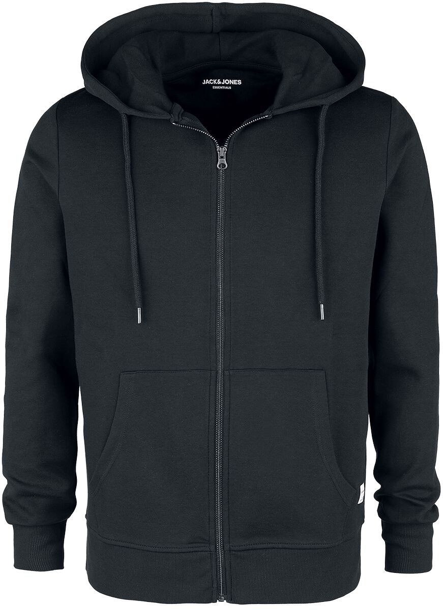 Jack & Jones Kapuzenjacke - JJEBASIC - S - für Männer - Größe S - schwarz von jack & jones