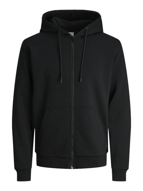 Jack & Jones Kapuzenjacke - JJEBRADLEY SWEAT ZIP HOOD NOOS - S - für Männer - Größe S - schwarz von jack & jones
