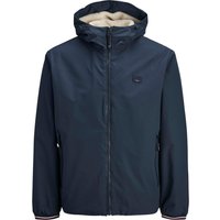 Jack & Jones Kapuzenjacke aus recyceltem Material mit Teddy-Futter von jack & jones
