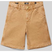 Jack & Jones Loose Fit Shorts mit Modell 'TONY' in Camel, Größe 146 von jack & jones