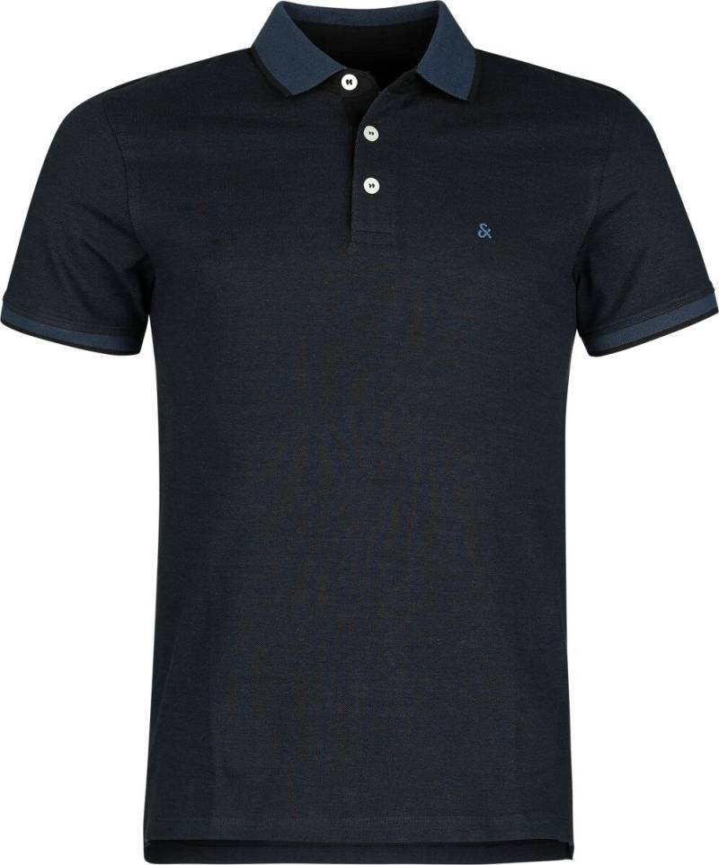 Jack & Jones Poloshirt - JJEPAULOS POLO SS NOOS - S - für Männer - Größe S - navy Jack & Jones Poloshirt - JJEPAULOS POLO SS NOOS - S - für Männer - Größe S - navy von jack & jones