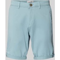 Jack & Jones Regular Fit Bermudas mit Eingrifftaschen Modell 'IBOWIE' in Aqua, Größe M von jack & jones