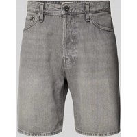 Jack & Jones Regular Fit Jeansshorts im 5-Pocket-Design Modell 'CHRIS' in Mittelgrau, Größe XXL von jack & jones