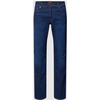 Jack & Jones Slim Fit Jeans im 5-Pocket-Design Modell 'GLENN' in Jeansblau, Größe 33/30 von jack & jones