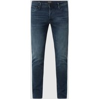 Jack & Jones Slim Fit Jeans mit Stretch-Anteil Modell 'Glenn' in Jeansblau, Größe 31/34 von jack & jones