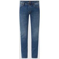 Jack & Jones Slim Fit Jeans mit Stretch-Anteil Modell 'Glenn' in Jeansblau, Größe 32/32 von jack & jones