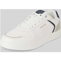 Jack & Jones Sneaker mit Label-Patch und -Print Modell 'WEALING' in Weiss, Größe 44 Jack & Jones Sneaker mit Label-Patch und -Print Modell 'WEALING' in Weiss, Größe 44 von jack & jones