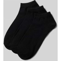 Jack & Jones Socken in unifarbenem Design im 3er-Pack in Black, Größe One Size von jack & jones