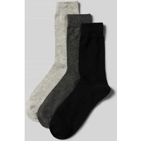 Jack & Jones Socken mit Stretch-Anteil Modell 'RAFAEL' im 3er-Pack in Dunkelgrau, Größe One Size von jack & jones