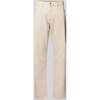 Jack & Jones Straight Leg Jeans im 5-Pocket-Design Modell 'CHRIS' in Beige, Größe 36/32 von jack & jones