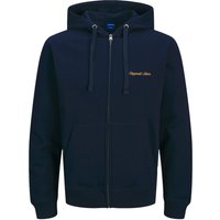 Jack & Jones Sweatjacke aus einem soften Baumwollgemisch mit Kapuze von jack & jones
