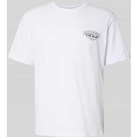 Jack & Jones T-Shirt mit Label-Print Modell 'MAKOTO' in Weiss, Größe XL Jack & Jones T-Shirt mit Label-Print Modell 'MAKOTO' in Weiss, Größe XL von jack & jones