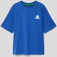 Jack & Jones T-Shirt mit Rundhalsausschnitt Modell 'JORCOLE' in Royal, Größe 140 von jack & jones