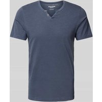Jack & Jones T-Shirt mit V-Ausschnitt in Dunkelblau, Größe XXL von jack & jones
