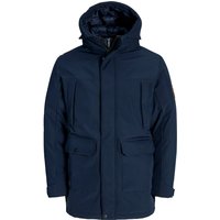 Jack & Jones Wasserabweisender Softshell-Parka mit Steppblende und Wattierung von jack & jones