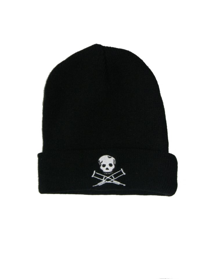 jackass Beanie Jackass Beanie, schwarz, Skull (C62, 1-St) von jackass