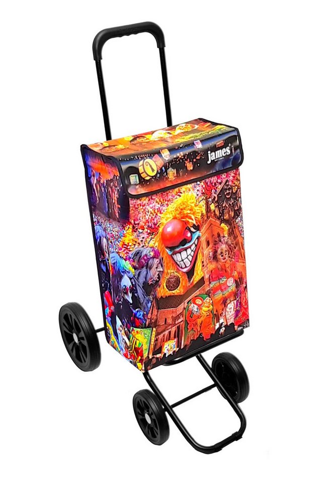 james Einkaufstrolley FASNACHT - stabiler Einkaufswagen mit individuellem Design, Handmade in Austria - Einkaufsbegleiter mit viel Stauraum - trägt 40kg james Einkaufstrolley FASNACHT - stabiler Einkaufswagen mit individuellem Design, Handmade in Austria - Einkaufsbegleiter mit viel Stauraum - trägt 40kg von james