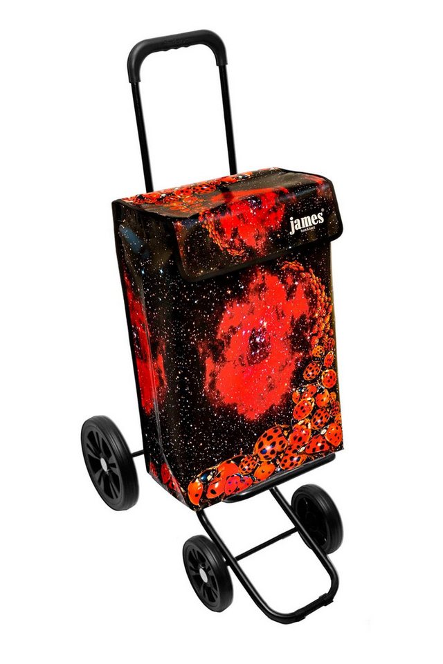 james Einkaufstrolley LADYBIRD - stabiler Einkaufswagen mit individuellem Design, Handmade in Austria - Einkaufsbegleiter mit viel Stauraum - trägt 40kg james Einkaufstrolley LADYBIRD - stabiler Einkaufswagen mit individuellem Design, Handmade in Austria - Einkaufsbegleiter mit viel Stauraum - trägt 40kg von james
