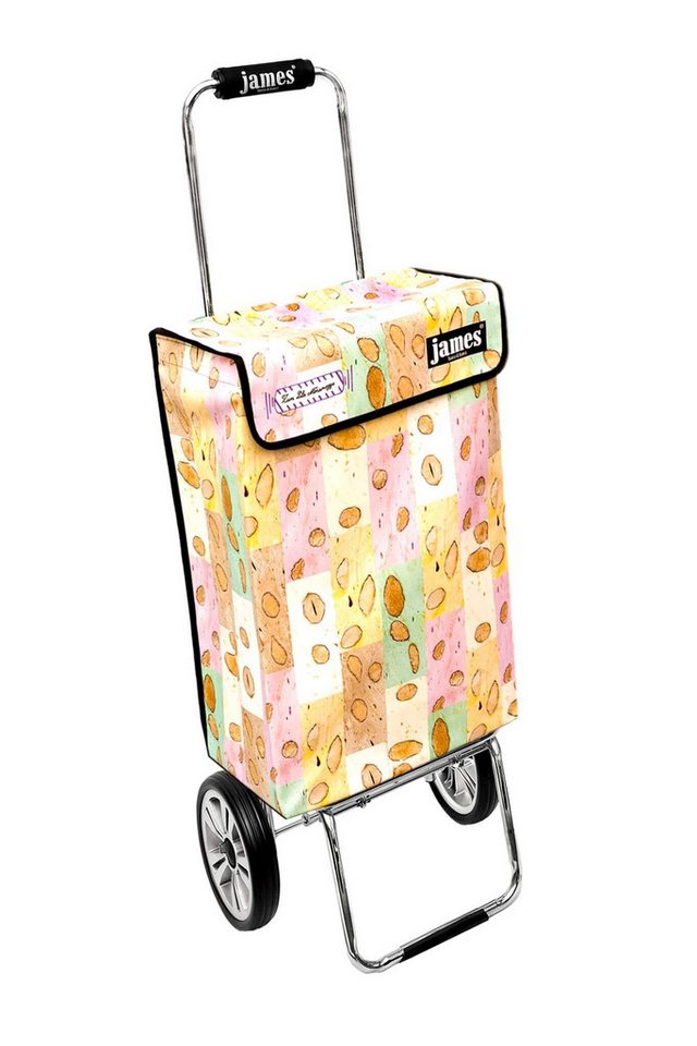 james Einkaufstrolley NOUGAT - stabiler Einkaufswagen mit individuellem Design, Handmade in Austria - Einkaufsbegleiter mit viel Stauraum - trägt 40kg von james