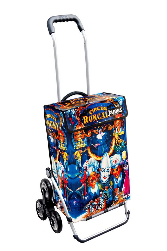 james Einkaufstrolley RONCALLI-CASARO - stabiler Einkaufswagen mit individuellem Design, Handmade in Austria - Einkaufsbegleiter mit viel Stauraum - trägt 40kg von james