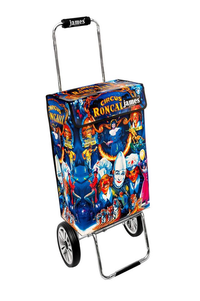 james Einkaufstrolley RONCALLI-CASARO - stabiler Einkaufswagen mit individuellem Design, Handmade in Austria - Einkaufsbegleiter mit viel Stauraum - trägt 40kg von james