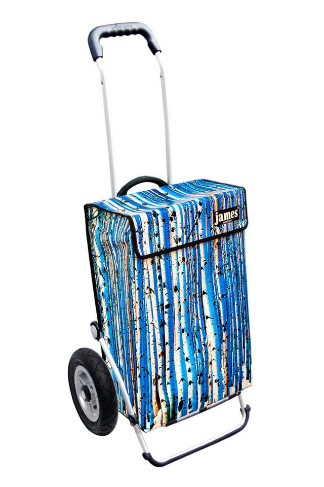 james Einkaufstrolley SILVA - stabiler Einkaufswagen mit individuellem Design, Handmade in Austria - Einkaufsbegleiter mit viel Stauraum - trägt 40kg von james