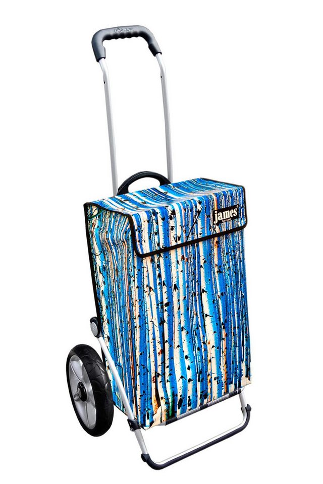 james Einkaufstrolley SILVA - stabiler Einkaufswagen mit individuellem Design, Handmade in Austria - Einkaufsbegleiter mit viel Stauraum - trägt 40kg von james