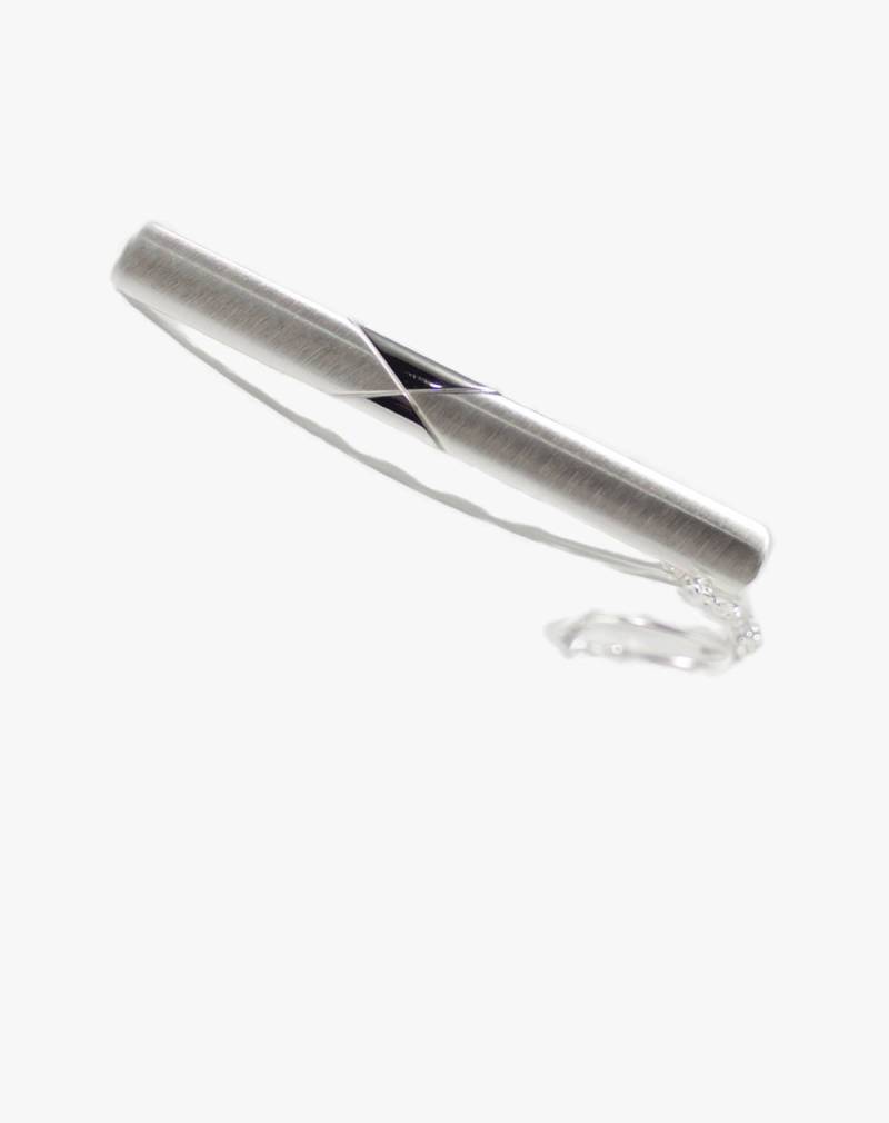 Meine Nacht, Eine Elegante Silber Krawattennadel, Geschenk, Krawattenklammer, Skinny Trauzeuge Geschenk Für Ihn, Des Mannes Accessoire, Liebe. | 8 von jamilarabesque