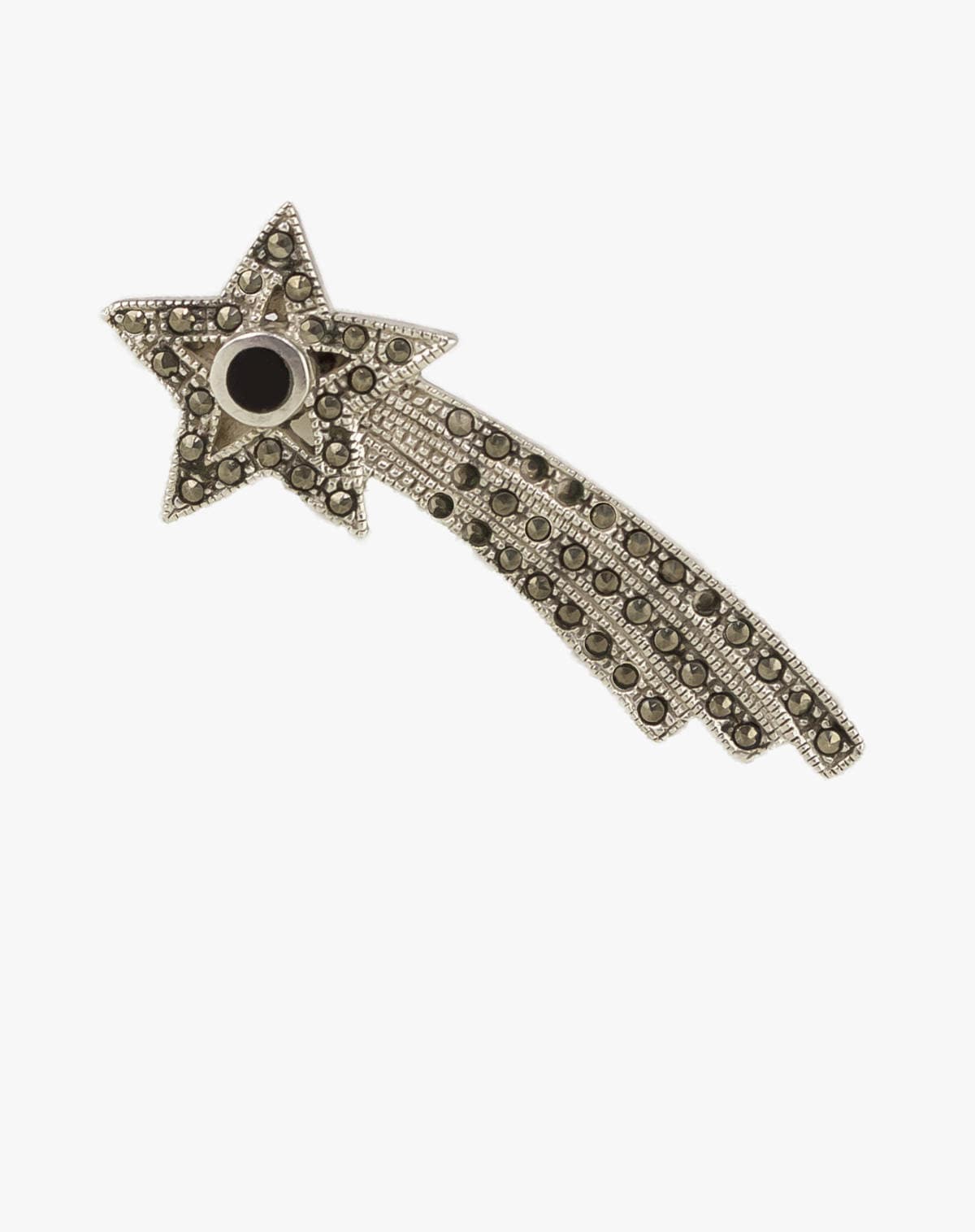 Spirit Of Jerusalem, Sterling Silber Brosche Mit Diamantstaub Besetzt, Vintage Brosche, Stern 9, 25 Brosche. 11, 25 Gramm von jamilarabesque
