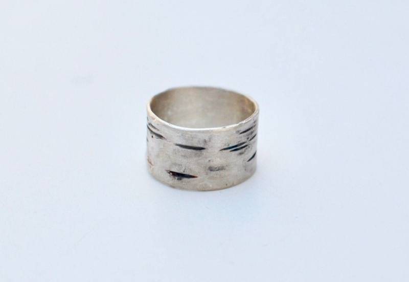 Birkenrinde Ring, Natur Schmuck, Einzigartiger Ehering, Baumrindenring Birkenrinde Ring, Natur Schmuck, Einzigartiger Ehering, Baumrindenring von jamincjewelry