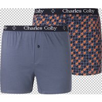 2er Pack Boxershorts LORD KEYAN Charles Colby blau von Charles Colby