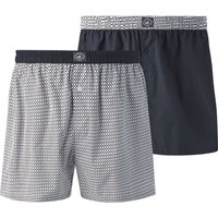 2er Pack Boxershorts ROY dunkelblau von jan vanderstorm