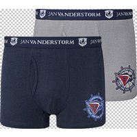 2er Pack Retropant HARRI Jan Vanderstorm blau dunkelblau grau von jan vanderstorm