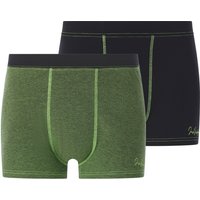 2er Pack Retropants RUNESTAD schwarz grün von jan vanderstorm