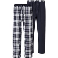 2er Pack Schlafhose RAWALD dunkelblau von jan vanderstorm