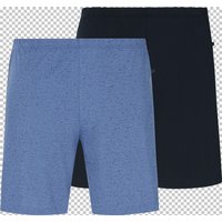 2er Pack kurze Schlafhose LORD FYES Charles Colby blau von Charles Colby