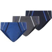 3er Pack Slip GERKAR blau von jan vanderstorm