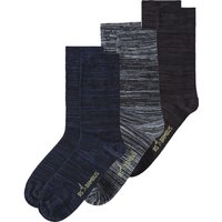 3er Pack Socken DORG schwarz von jan vanderstorm