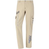 Cargohose MACHA beige von jan vanderstorm