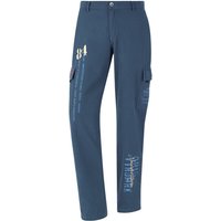 Cargohose MACHA blau von jan vanderstorm