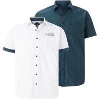 Doppelpack Hemd EVIN petrol von jan vanderstorm