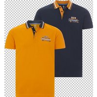 Doppelpack Poloshirt TEOFIL Jan Vanderstorm orange dunkelblau Doppelpack Poloshirt TEOFIL Jan Vanderstorm orange dunkelblau von jan vanderstorm