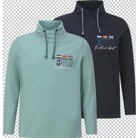 Doppelpack Sweatshirt LARSVIK Jan Vanderstorm dunkelblau petrol Doppelpack Sweatshirt LARSVIK Jan Vanderstorm dunkelblau petrol von jan vanderstorm