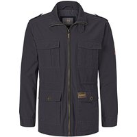 Fieldjacket BROR schwarz von jan vanderstorm