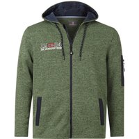 Fleecejacke ASVA grün von jan vanderstorm