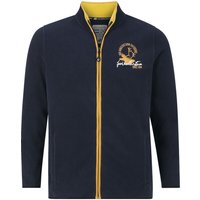 Fleecejacke HALLVAR dunkelblau von jan vanderstorm