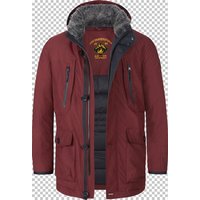 Funktionsjacke BOTULFR dunkelrot von jan vanderstorm