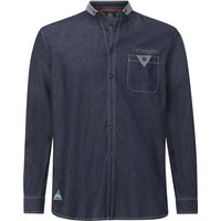 Jeanshemd OLAFGREN blau von jan vanderstorm