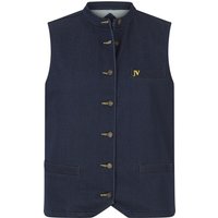 Jeansweste HILDEVIN dunkelblau von jan vanderstorm
