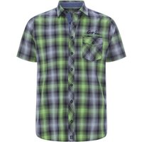 Kurzarmhemd HILSING grün von jan vanderstorm